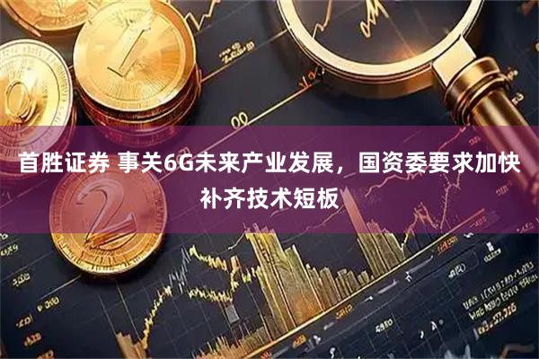 首胜证券 事关6G未来产业发展，国资委要求加快补齐技术短板